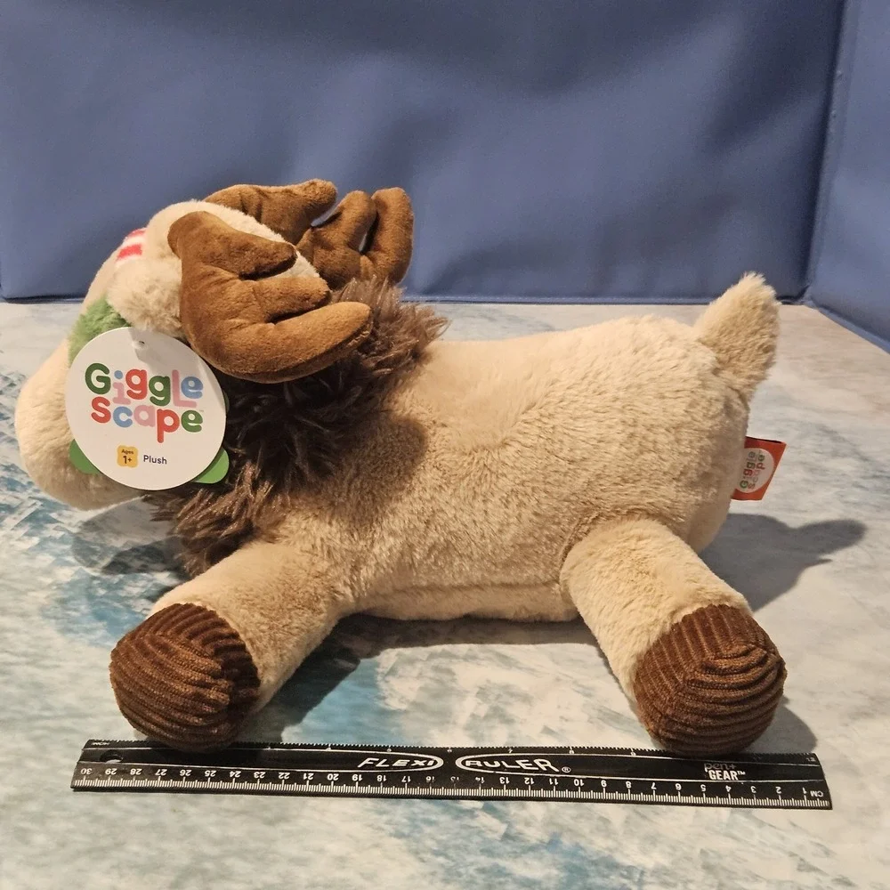 Blizzard Entertainment Yeti Plush GiggleScape Moose Plush Winter Holiday Bundle